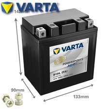 Batteria per Piaggio Hexagon 180 LXT 2T M06000 1999 VARTA YB10L AGM Active