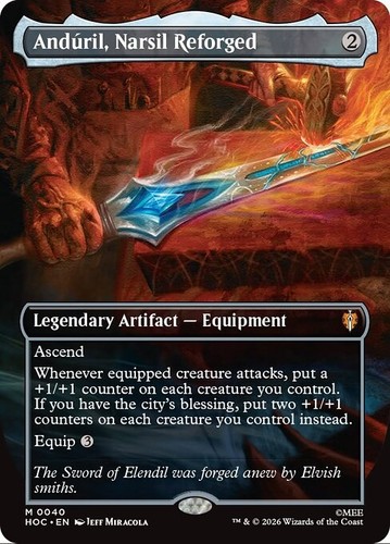 Anduril narsil reforged the - narsil,