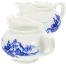  2 Pcs Salsiera Porcellana