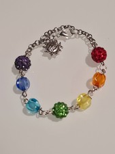 Bracciale collana braccialetto  donna  tipo pandora angelo natale guarda foto