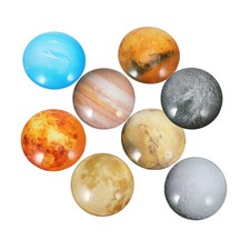  18 Pezzi Cabochon in Vetro Forniture per Fare Gioielli Decorazione Casa