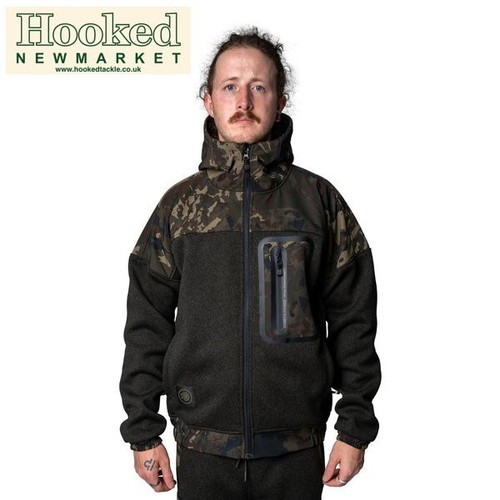 Felpa con cappuccio zip - con,