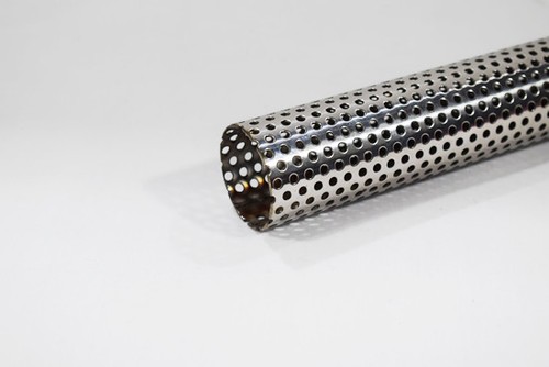 Tubo inox traforato grado - inox,