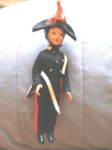 Bambola vintage carabiniere - bambola, cm