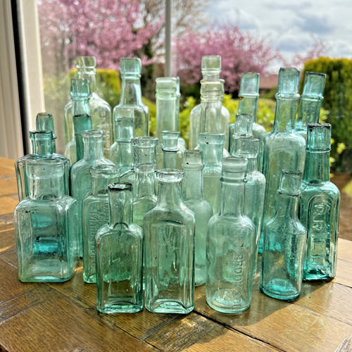 Aqua green antique - green,
