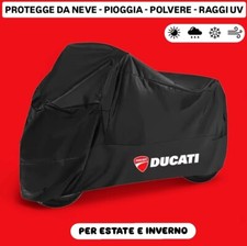 TELO PER DUCATI COPRIMOTO ACCESSORI DUCATI MOTO IMPERMEABILE PROTEZIONE ESTERNO