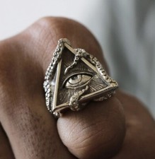 Anello Massonico Uomo Argento