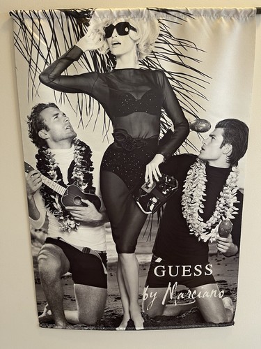 Striscione vintage guess - striscione,