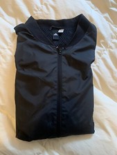 Adidas Giubbotto Bomber Impermeabile Vintage Nero taglia XL SoftShell