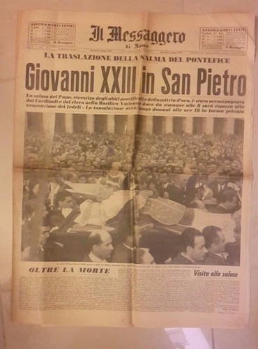 Giornale messaggero - giornale, il