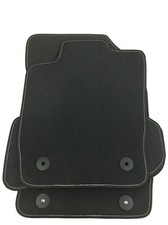 ASC tappetini auto AUDI A1 2010-2018  tappeti VELLUTO GRIGIO SCURO