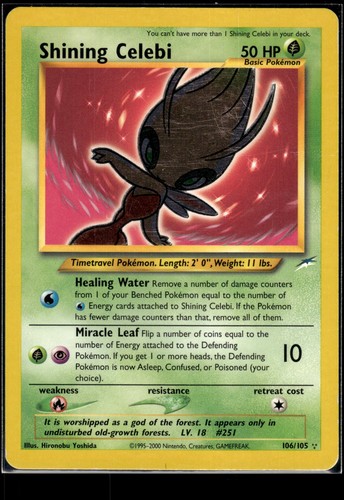 Pokemon shining celebi 106 105 - pokemon,