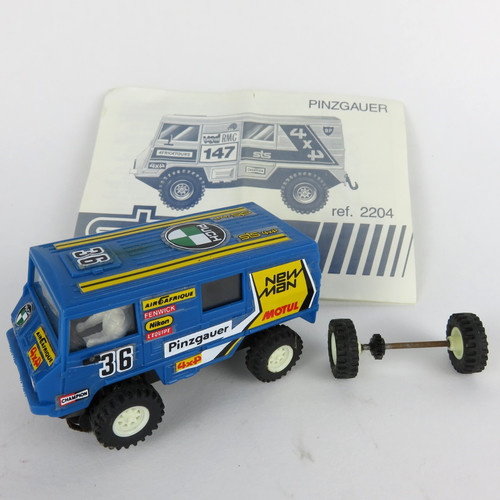 Pinzgauer scalextric exin sts - scalextric,