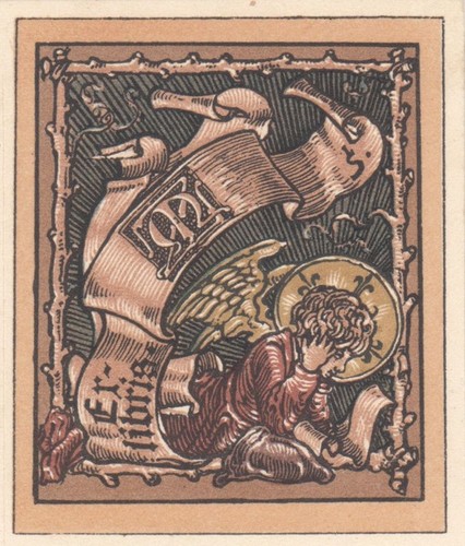 Exlibris josef sattler - exlibris,