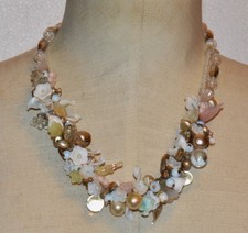 Vintage Bianco Vetro Artistico