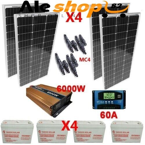 Kit fotovoltaico 3kw - kit,
