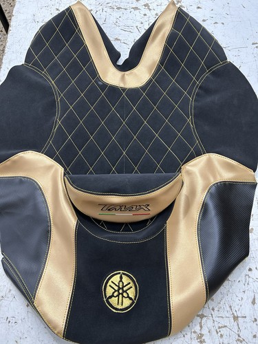 Fodera copri sella nera oro - nera, e