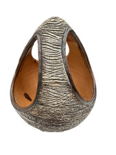 SCULTURA DESIGN STILE ANTONIA CAMPI CERAMICA VASO CENTROTAVOLA ARTE MODERNA