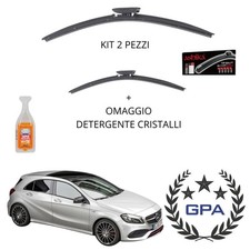 SPAZZOLE TERGICRISTALLO ASHIKA SPECIFICA PER MERCEDES CLASSE A 2012 2013 2014 