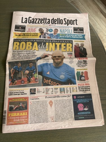Giornale calcio gennaio - calcio, 24