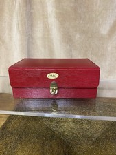 Portagioie in pelle rossa Epi