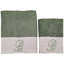 BIANCOPERLA SET 2 ASCIUGAMANI