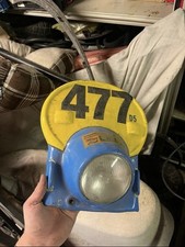 Mascherina Portafaro in Plastica moto enduro antica