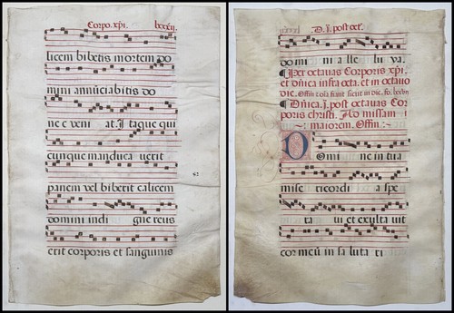 Antifonario pergamena - antifonario,