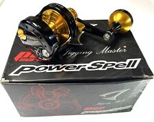 Mulinello da Pesca Jigging Master Power Spell - Nero/Oro (Taglia: PE2) -Da USA "Usato"