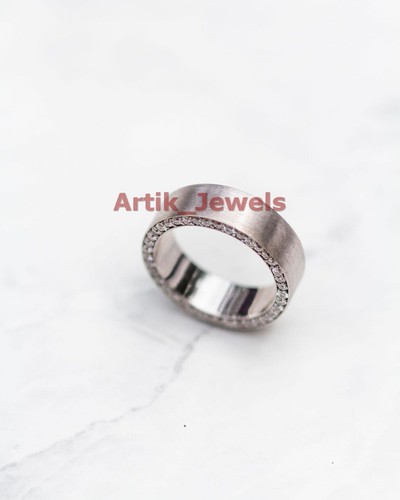 Moissanite rotonda con 14k - moissanite,