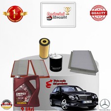 KIT TAGLIANDO FILTRI + OLIO MERCEDES E 320 CDI W211 165KW 224CV DAL 2007 -> 2009