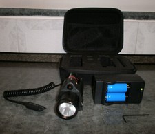 Torcia combo laser professionale softair con caricatore e astuccio da trasporto