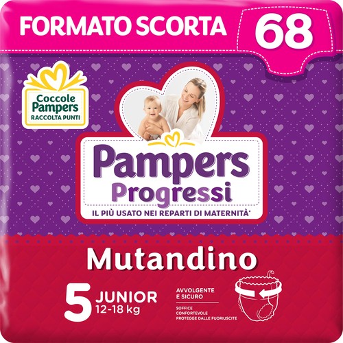 Pampers progressi mutandino - pampers,