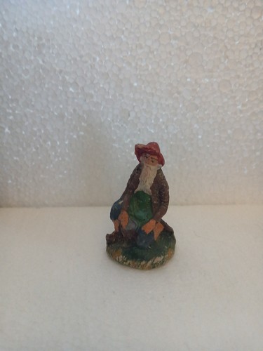 Personaggio presepe vintage - personaggio,