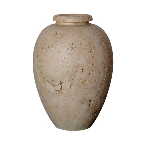 Vaso travertino romano - travertino,