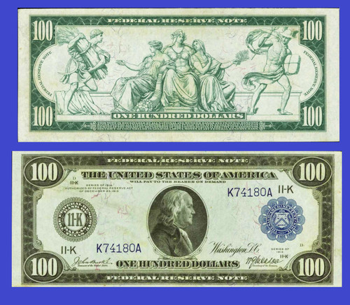 Usa 100 dollari - 1914, dallas