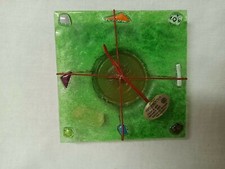 Portalumino quadrato vetro