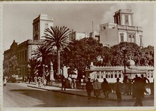 145779c CARTOLINA ANTICA las palmas canarie