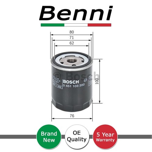 Filtro olio benni adatto - olio,