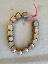 FIAT ABARTH 600/850/1000 Dadi Ruote. Originali Ottone 15 Pz.usato  come foto 