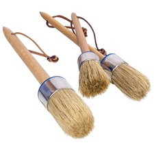 3 Pezzi Pennelli Pittura Cera