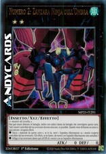 NUMERO 2: ZANZARA NINJA DELL'OMBRA • Ultra R • MP25 IT291 • 1Ed • Yugioh!