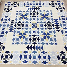 Trapunta/topper patchwork