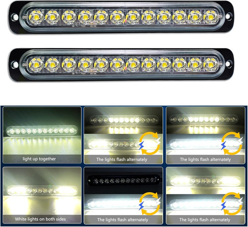 2pz led lampada emergenza - 2pz,
