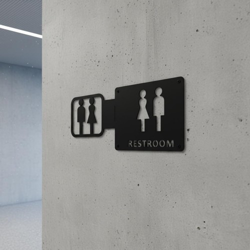 Decorazione parete outline - da,