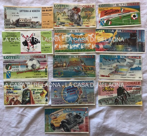 Lotto biglietti lotteria - lotto,