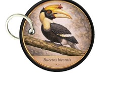 Portachiavi stampado uccello