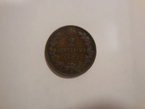 Italia centesimi 1907 - italia, 2