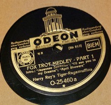 HARRY ROY TIGERRAGAMUFFINS ODEON PIASTRA GOMMALACCA