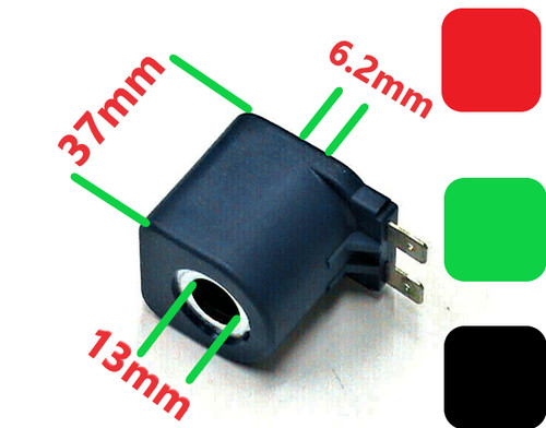 Bobina magnetica solenoide - solenoide, 12v